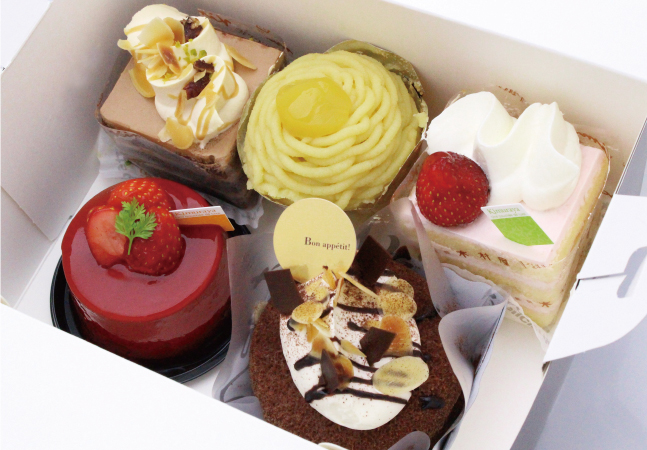ケーキ5個セット ケーキ5個セット