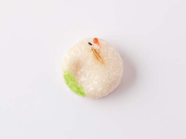木村屋のお正月の上生菓子-千代の鶴-